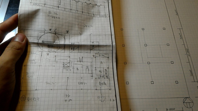 一級建築士製図試験作図手順3