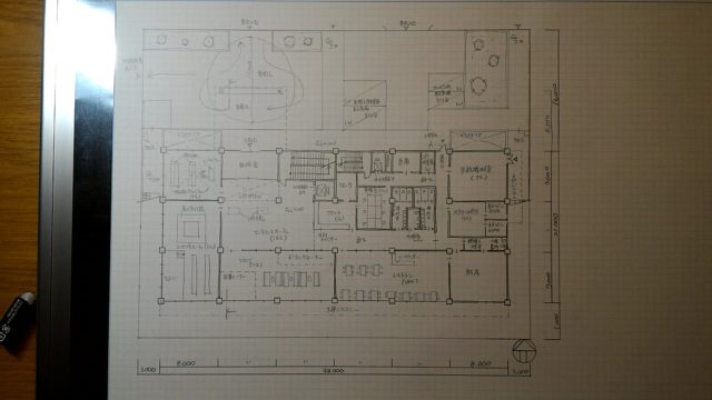 一級建築士製図外構完成