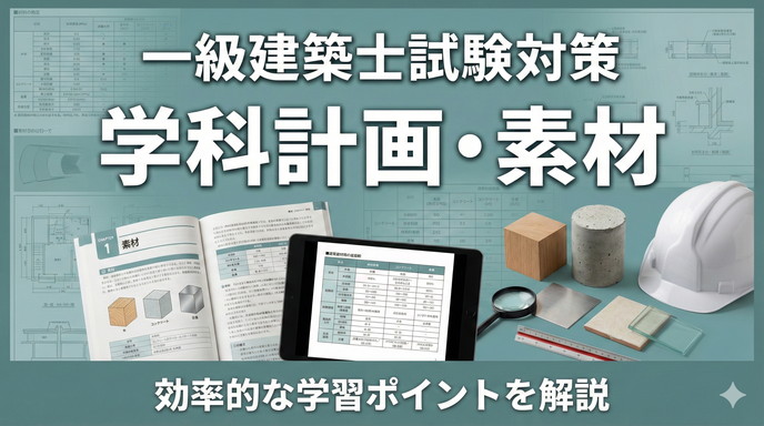 一級建築士試験 計画 ガラス等建築素材問題まとめ