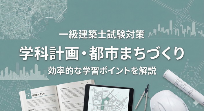 一級建築士試験 計画 都市計画・まちづくり問題まとめ