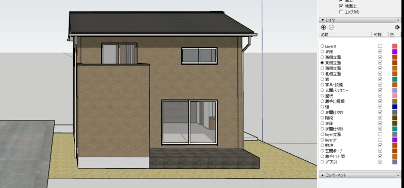 スケッチアップで建築モデルを作る工程をまるっとお見せします 旧google Sketchup 注文住宅設計士の日常