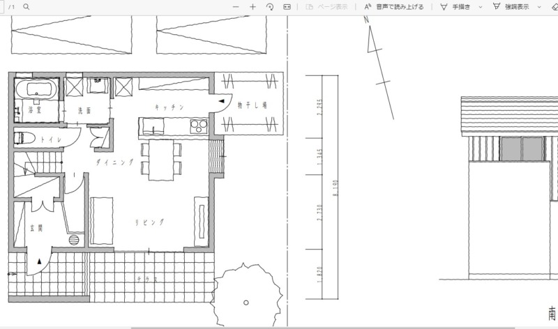 Jw Cadだけで描く 手描きスケッチ風図面制作方法をご紹介します 注文住宅設計士の日常