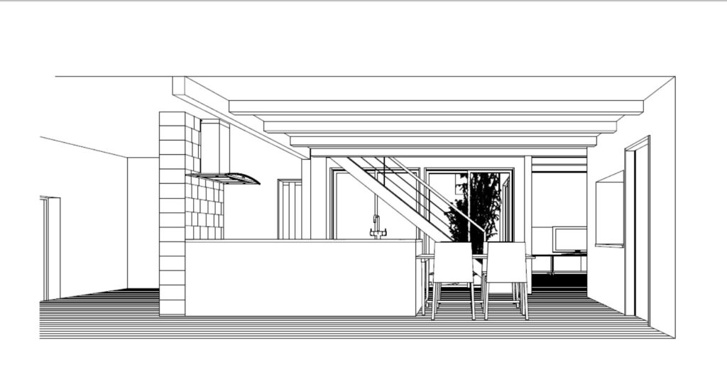 sketchupとjwwで描くインテリアパース